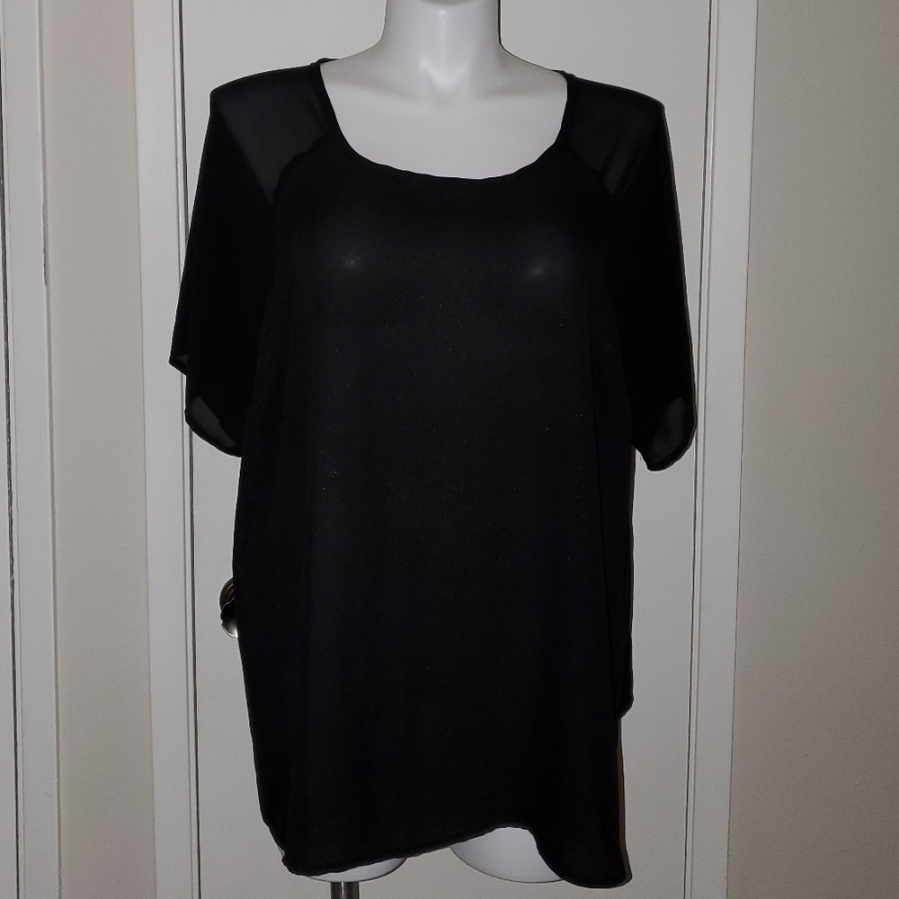 Chiffon top by Torrid